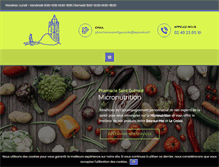 Tablet Screenshot of pharmacie-saint-guenole.com
